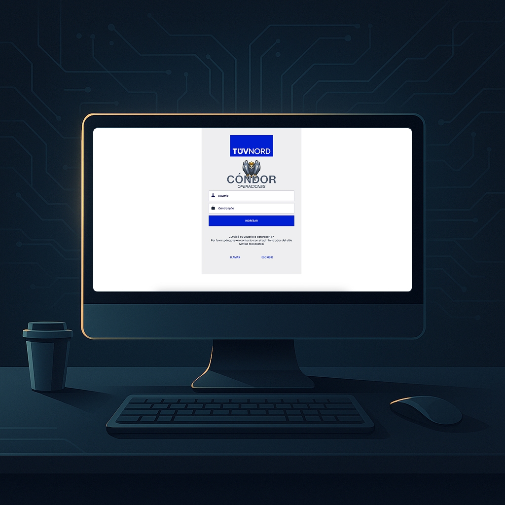 Sistema Cóndor screenshot